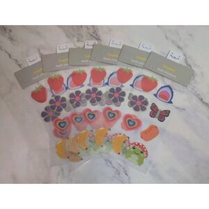 Heyday Glow In The Dark Tech Stickers Mixed Designs 6 Set Of 8 Count  Size 3"New